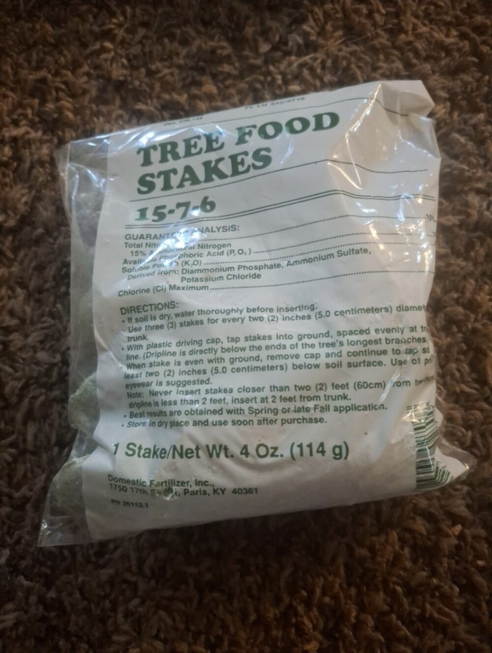 Tree Food Stakes